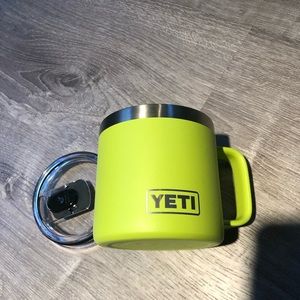 Yeti mug with lid chartreuse 14oz